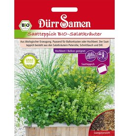Dürr Samen BIO-Salatkräuter Saatteppich