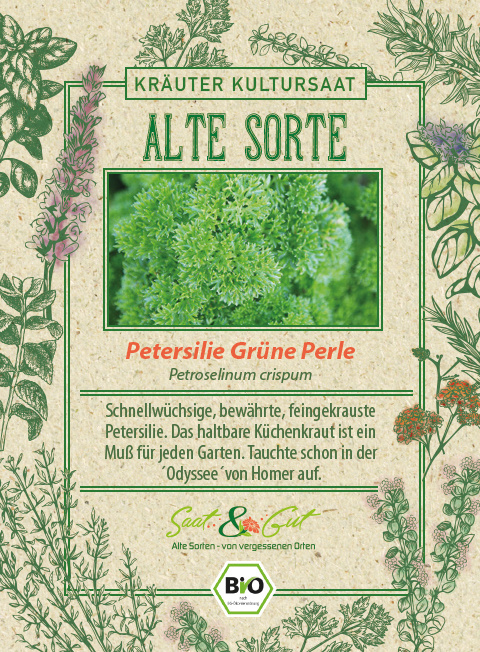 Saat & Gut BIO-Petersilie Grüne Perle