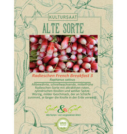 Saat & Gut BIO-Radieschen French Breakfast 3