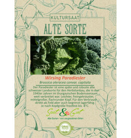 Saat & Gut BIO-Wirsing Paradiesler