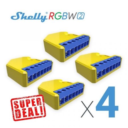 SHELLY Shelly RGBW LED WiFi built-in dimmer