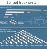BINTHEN BINTHEN Slim Elektrische Gordijnrails Systeem 2Nm
