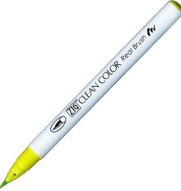 Zig ZIG clean color real brush yellow green 053