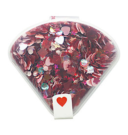 Nellie's Choice Nellie's Choice Sequins assorti  Red SEQ006