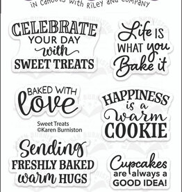 Karen Burniston Karen Burniston  Sweat Treats Clear Stamps  CS010