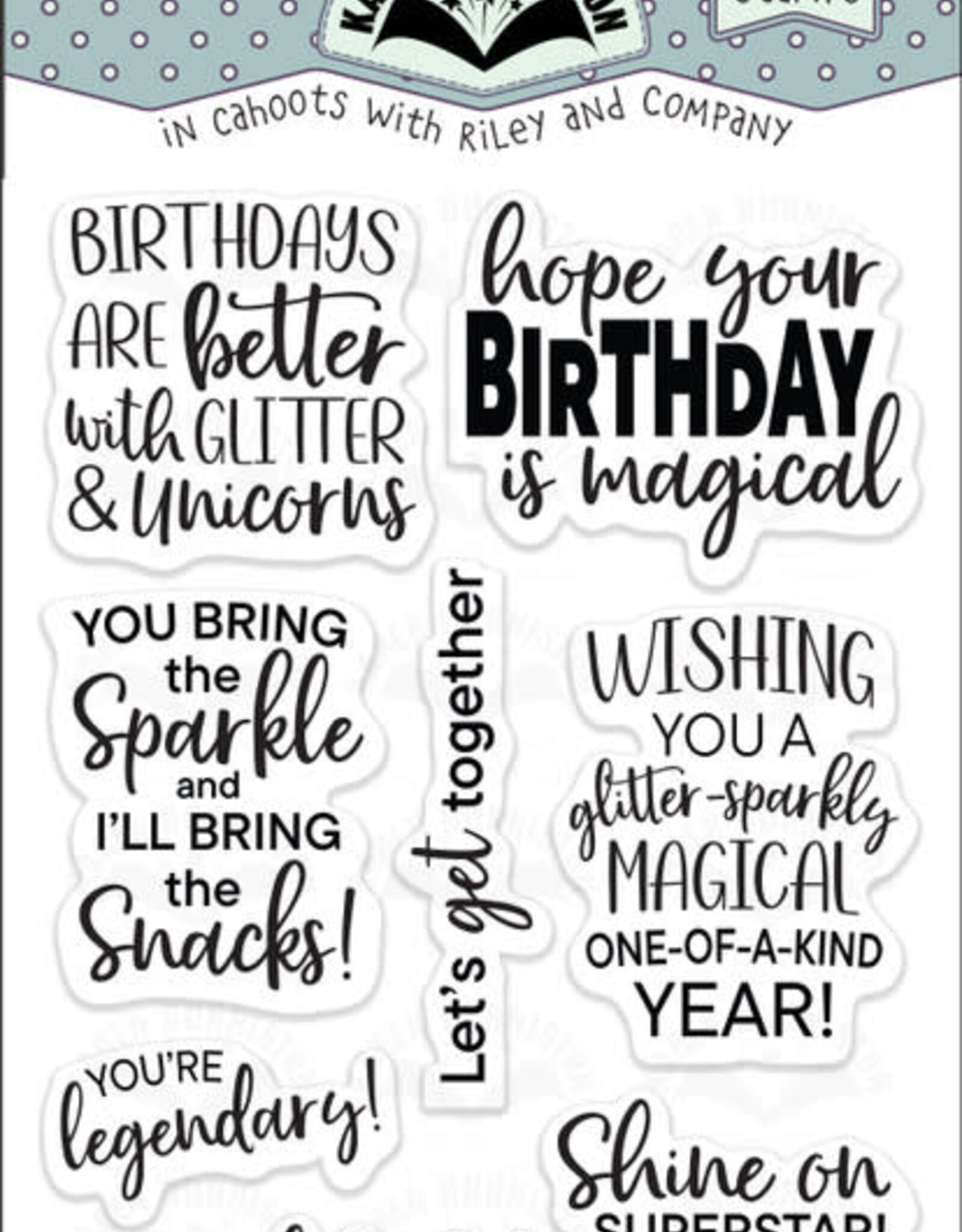 Karen Burniston Karen Burniston Birthday Magic CS017