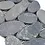 River Pebbles Border Chenoa Black 10x30cm
