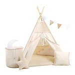 Sowka TIPI tent Beige Boho XXL Set