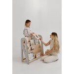 BabyWood Boekenrek Slim Gray