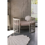 Waldin Multifunctioneel  OVAAL 7 in 1 Babybed / peuterbed incl. matras - Olive