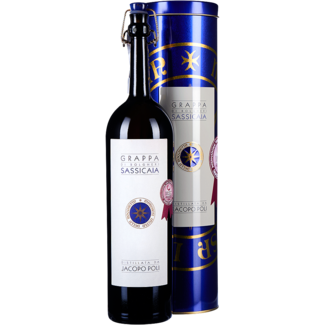 Jacopo Poli / Italien, Venetien Grappa Barili di Sassicaia 0.5 l 40% vol