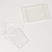 Transparante opbergbox klein