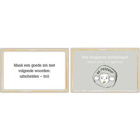 Babbelspel Origineel aanvulling