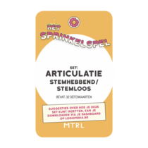 Sprinkelspel stemhebbend/stemloos