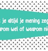 Tijd voor een leuke babbel