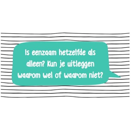 Tijd voor een leuke babbel