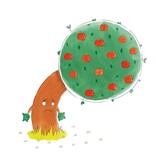 Schud eens aan de appelboom