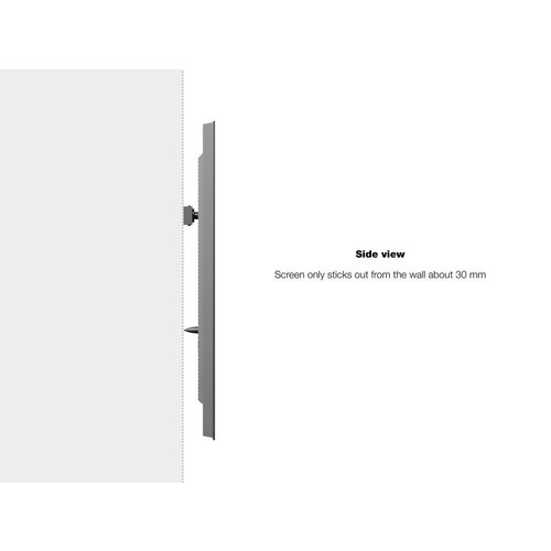 Multibrackets M Universal Wallmount Black Small