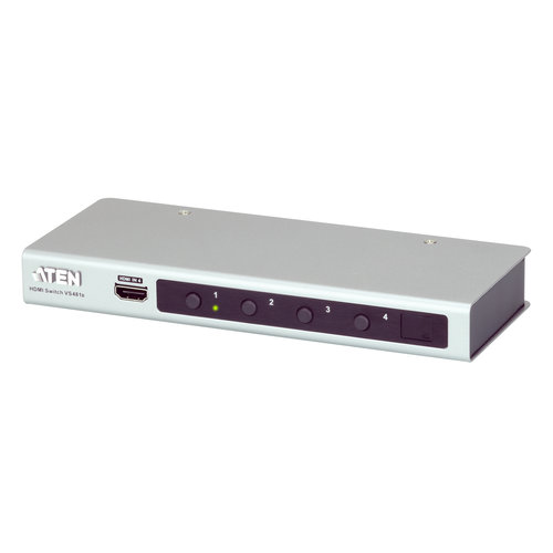 Aten 4 Poorts 4K HDMI Switch - VS481B Aten 4 Poorts 4K HDMI Switch - VS481B
