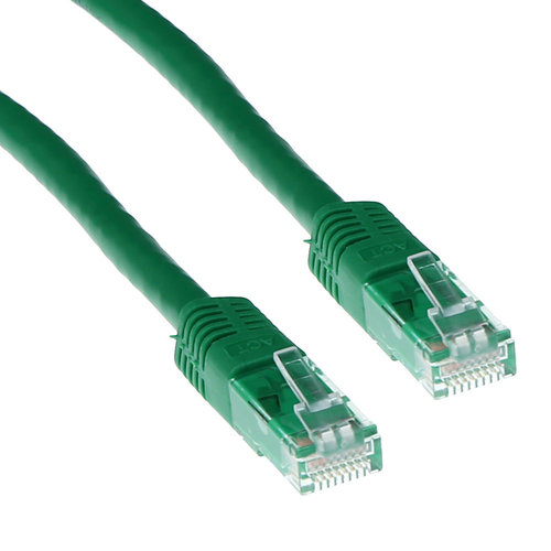 ACT Cat 5e UTP 0.5 meter Groen ACT Cat 5e UTP 0.5 meter Groen