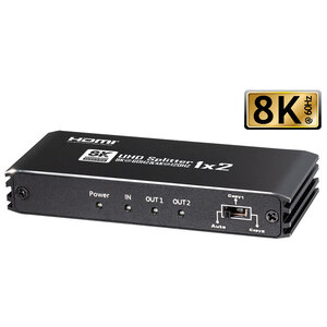 MaxTrack HDMI Splitter 2 Poorts - 8K @ 60 Hz