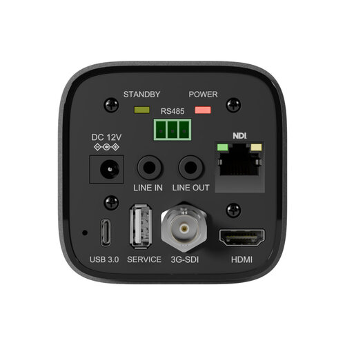 PTZOptics Studio 4K - 12X Box Camera Grey