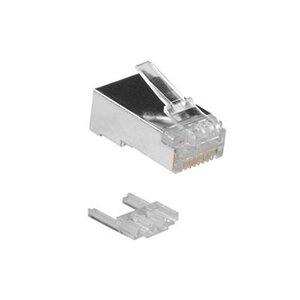 ACT Shielded male CAT6 RJ45 Connector (25 st.)