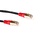ACT C5E F/UTP LSZH CROSS BK  0.50M