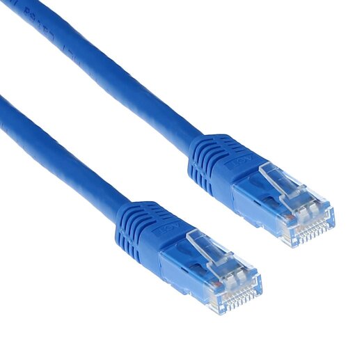 ACT Cat 5e UTP 0.5 meter Blauw ACT Cat 5e UTP 0.5 meter Blauw