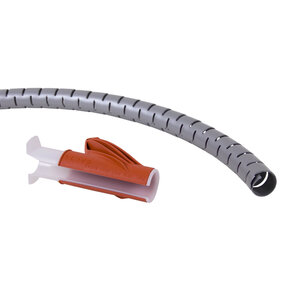 Dataflex Cable Eater ø15 mm - 3.0 meter-Grijs