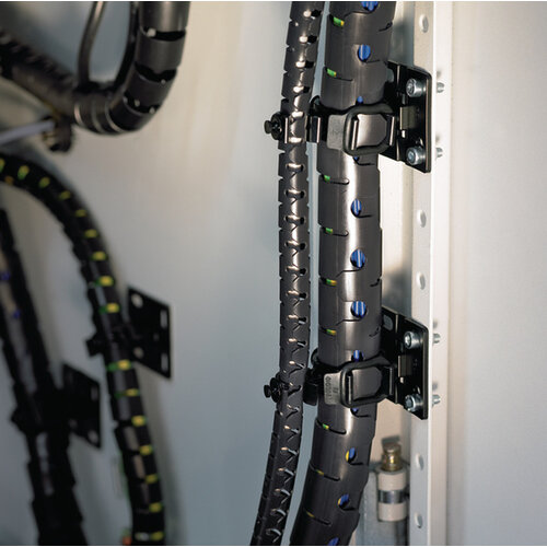 Hellerman-Tyton Kabelbundelslang ∅16mm + tool - Zwart - Rol 25 meter
